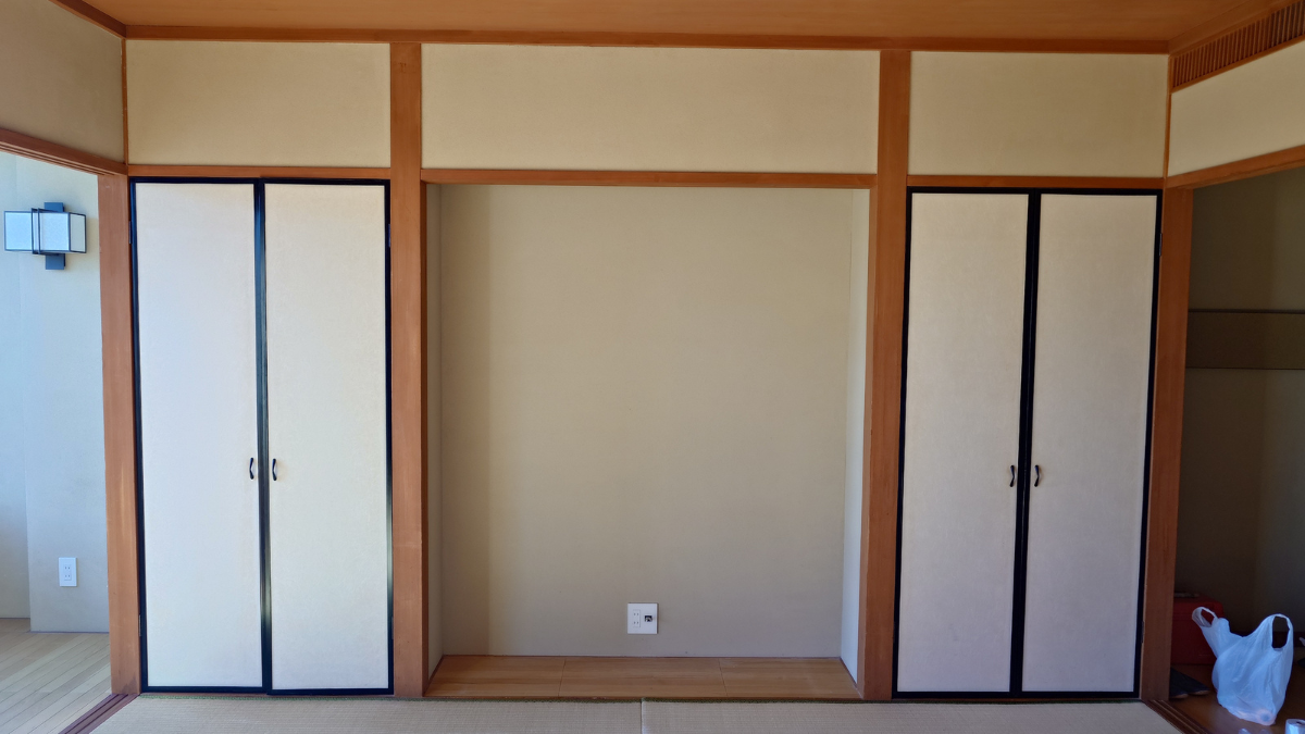 木部再生作業前
