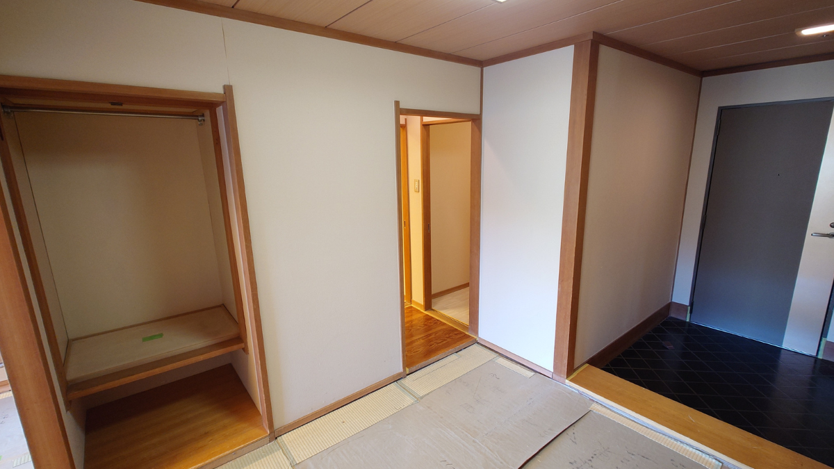 木部再生作業前
